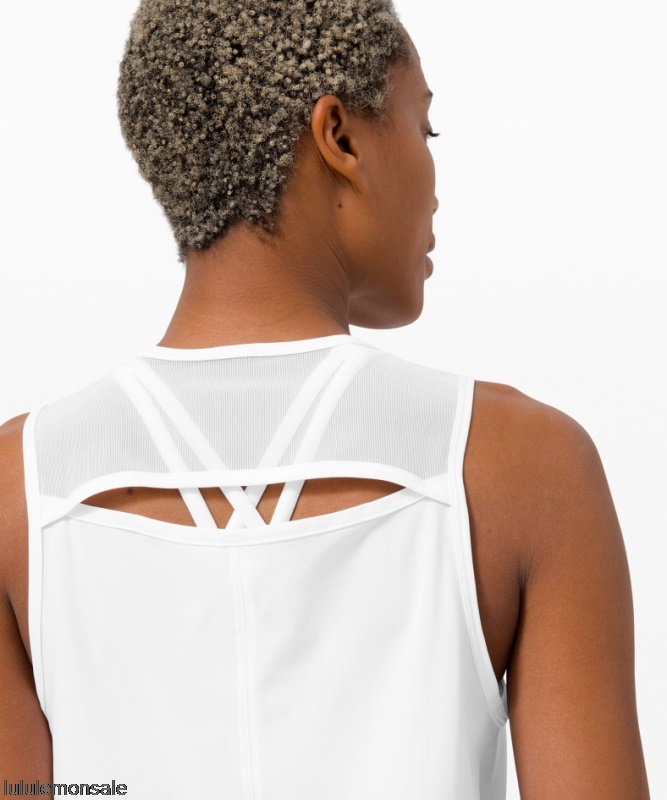 Lululemon Damen DELULU544 | Lululemon Deutschland Weiß Sculpt Tank Top